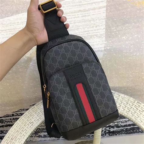 gucci small sling bag men|Gucci sling bag men price.